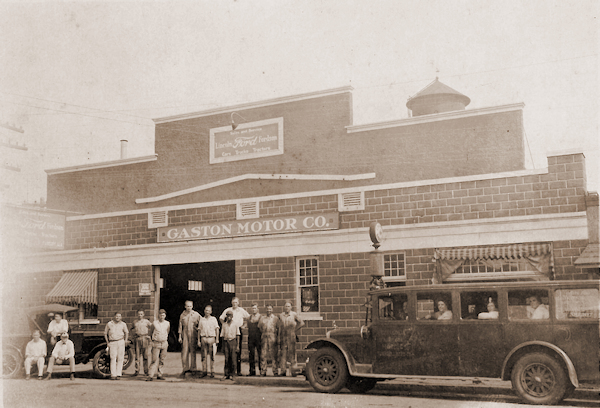 Photo of Gaston Ford Motor Company.
