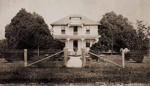 Photo of Hannah Westerlund Johnson Home about 1915.
