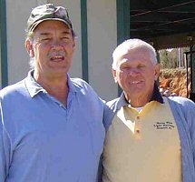 Picture of Wales West owner Ken Zadnichek and Park Manager Vernon Schaab