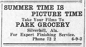 Photo of Park Grocery Ad