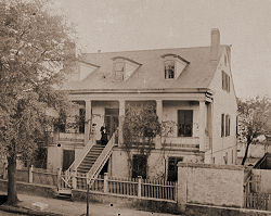 Photo of The apartment on St. Louis St. in Mobile 1901