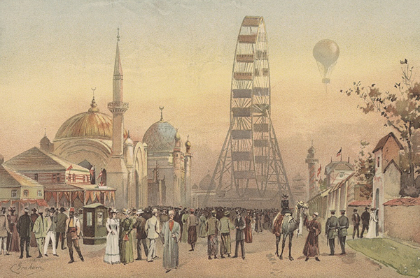 Photo of Chicago World's Fair in 1893.