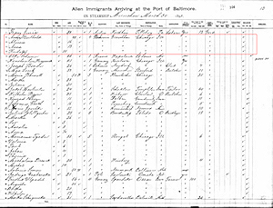 Photo of Ship Manifest