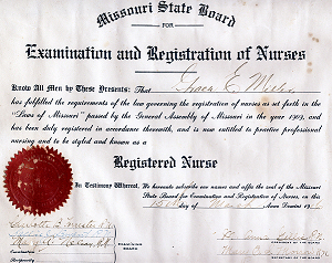 Photo of Registered Nurse.