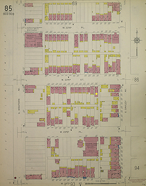 Photo of Chicago Fire Insurance Map 1914