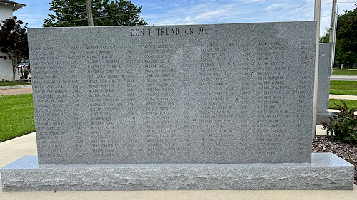 Photo of The Silverhill Veterans Memorial.