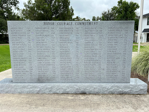 Photo of The Silverhill Veterans Memorial.