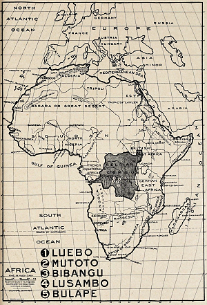 Photo of Map of Africa.