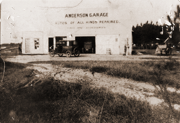 Photo of Anderson Garage.