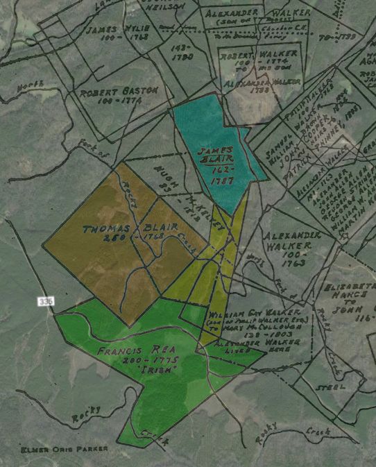 Map of Chester County, South Carolina