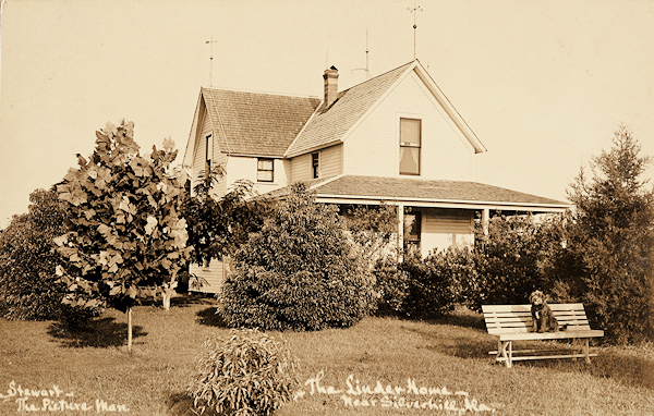 Photo of Frank Linder Home about 1910.