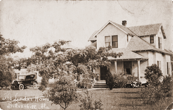 Photo of Frank Linder Home about 1920.