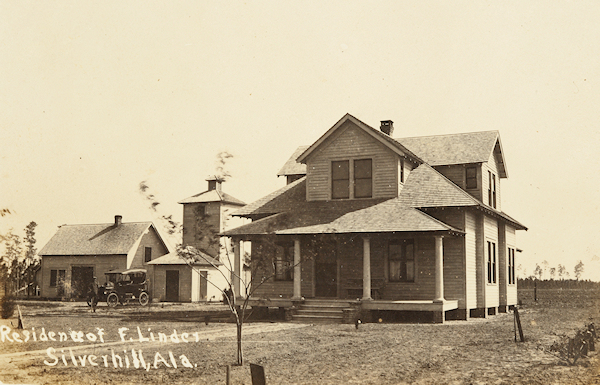 Photo of Frank Linder Home about 1912.