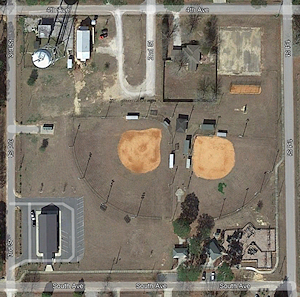 Photo of Satellite image, Little Bohemian Hall.