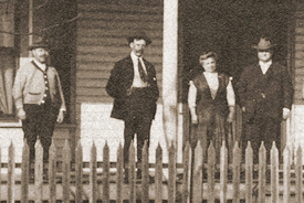 Photo of Guests of the Hotel Norden about 1911.