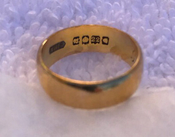 Photo of Grace's ring.