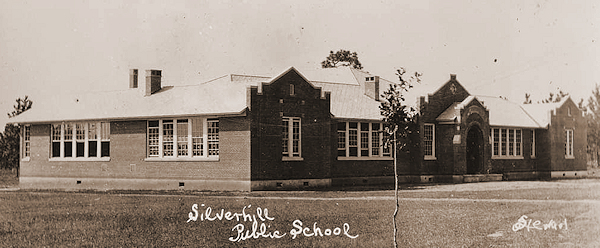 Photo of Silverhill School about 1929.